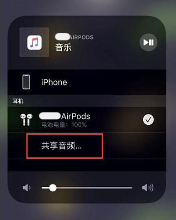 上安乡苹果14音频维修点分享iPhone14音频共享设置方法 