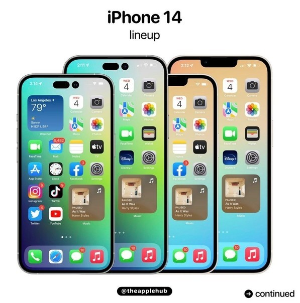 上安乡苹果14维修分享iPhone 14全家福 