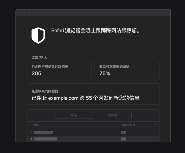 上安乡苹果手机维修分享如何在 Safari 浏览器中查看和打开隐私报告 